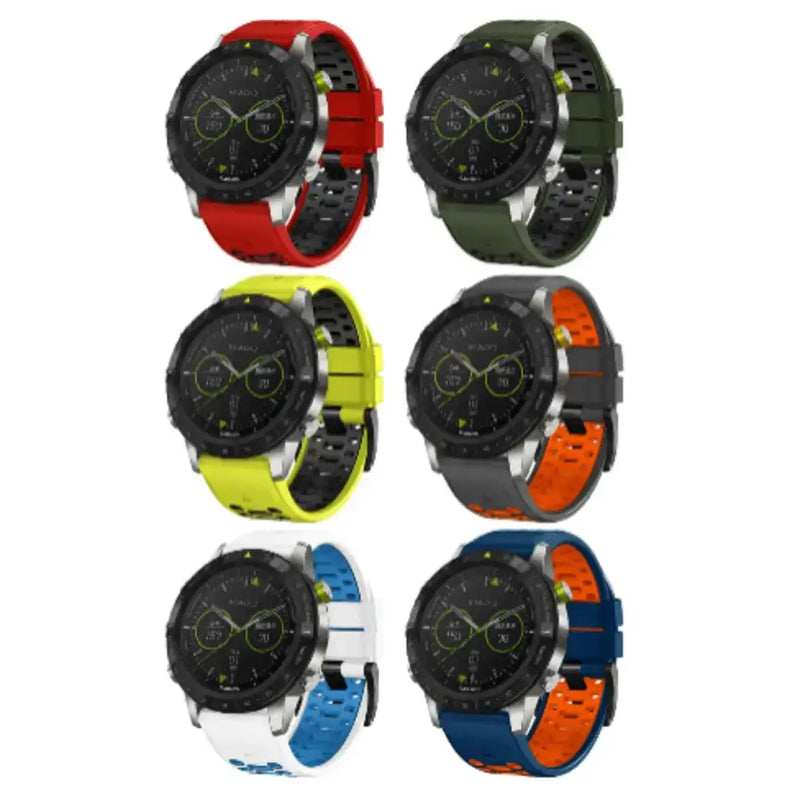 Quick Fit Silicone Strap for the Garmin Fenix 5X & 5X Plus (available in 12 colours) by Habicare