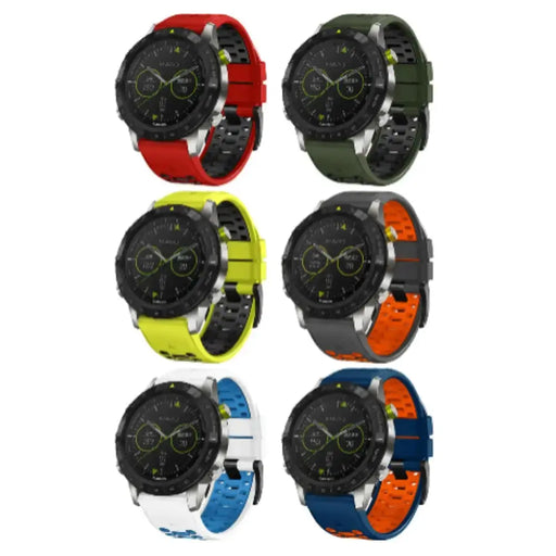 Quick Fit Silicone Strap for the Garmin Fenix 5X & 5X Plus (available in 12 colours) by Habicare