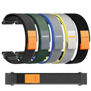 QuickFit Nylon Strap for the Garmin Instinct/Fenix Series (2 sizes & 6 colours available) by Habicare