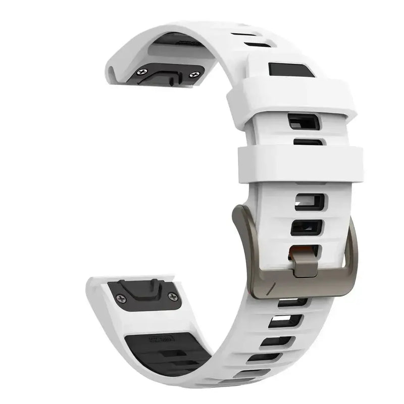 QuickFit Silicone Sports Strap for the Garmin (22mm/26mm) (wide compatibility & 22 colours) by Habicare