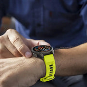 QuickFit Silicone Sports Strap for the Garmin (22mm/26mm) (wide compatibility & 22 colours) by Habicare