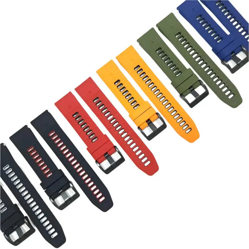 QuickFit Silicone Sports Strap for the Garmin (22mm/26mm) (wide compatibility & 22 colours) by Habicare