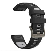 QuickFit Silicone Sports Strap for the Garmin (22mm/26mm) (wide compatibility & 22 colours) by Habicare