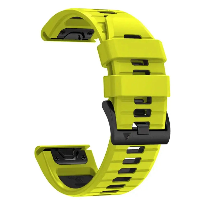 QuickFit Silicone Sports Strap for the Garmin (22mm/26mm) (wide compatibility & 22 colours) by Habicare