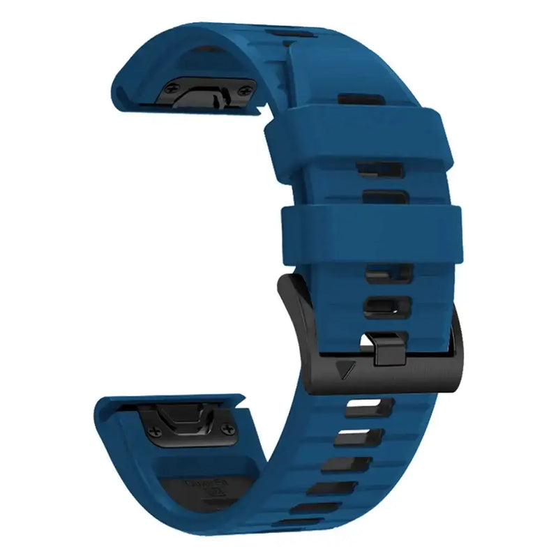 QuickFit Silicone Sports Strap for the Garmin (22mm/26mm) (wide compatibility & 22 colours) by Habicare