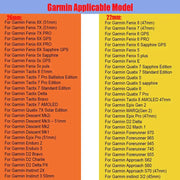 QuickFit Silicone Sports Strap for the Garmin (22mm/26mm) (wide compatibility & 22 colours) by Habicare