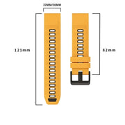 QuickFit Silicone Sports Strap for the Garmin (22mm/26mm) (wide compatibility & 22 colours) by Habicare