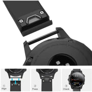 QuickFit Silicone Strap for the Garmin Approach S70 (47mm) (available in 12 colours) by Habicare