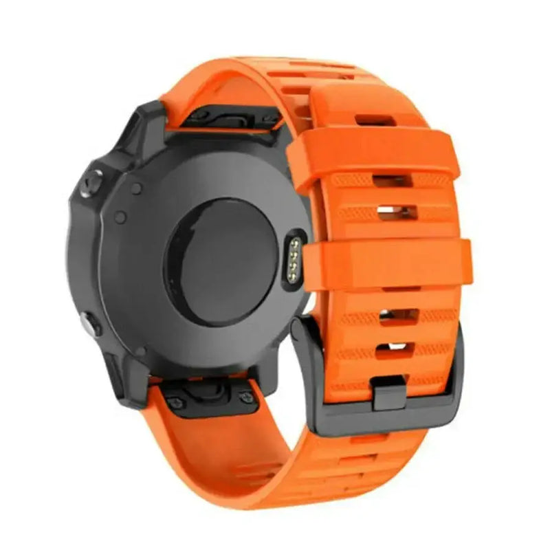 QuickFit Silicone Strap for the Garmin Descent MK1/MK2/MK2i, Enduro/2, Tactix Delta (26mm) (10 colours available) by Habicare