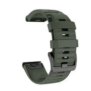 QuickFit Silicone Strap for the Garmin Descent MK1/MK2/MK2i, Enduro/2, Tactix Delta (26mm) (10 colours available) by Habicare