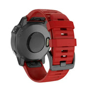 QuickFit Silicone Strap for the Garmin Descent MK1/MK2/MK2i, Enduro/2, Tactix Delta (26mm) (10 colours available) by Habicare