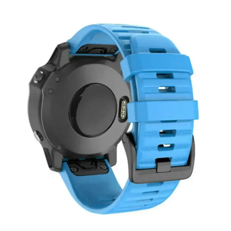 QuickFit Silicone Strap for the Garmin Descent MK1/MK2/MK2i, Enduro/2, Tactix Delta (26mm) (10 colours available) by Habicare