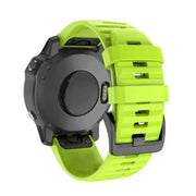 QuickFit Silicone Strap for the Garmin Descent MK1/MK2/MK2i, Enduro/2, Tactix Delta (26mm) (10 colours available) by Habicare