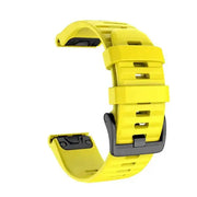 QuickFit Silicone Strap for the Garmin Descent MK1/MK2/MK2i, Enduro/2, Tactix Delta (26mm) (10 colours available) by Habicare