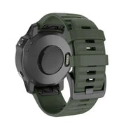 QuickFit Silicone Strap for the Garmin Descent MK1/MK2/MK2i, Enduro/2, Tactix Delta (26mm) (10 colours available) by Habicare