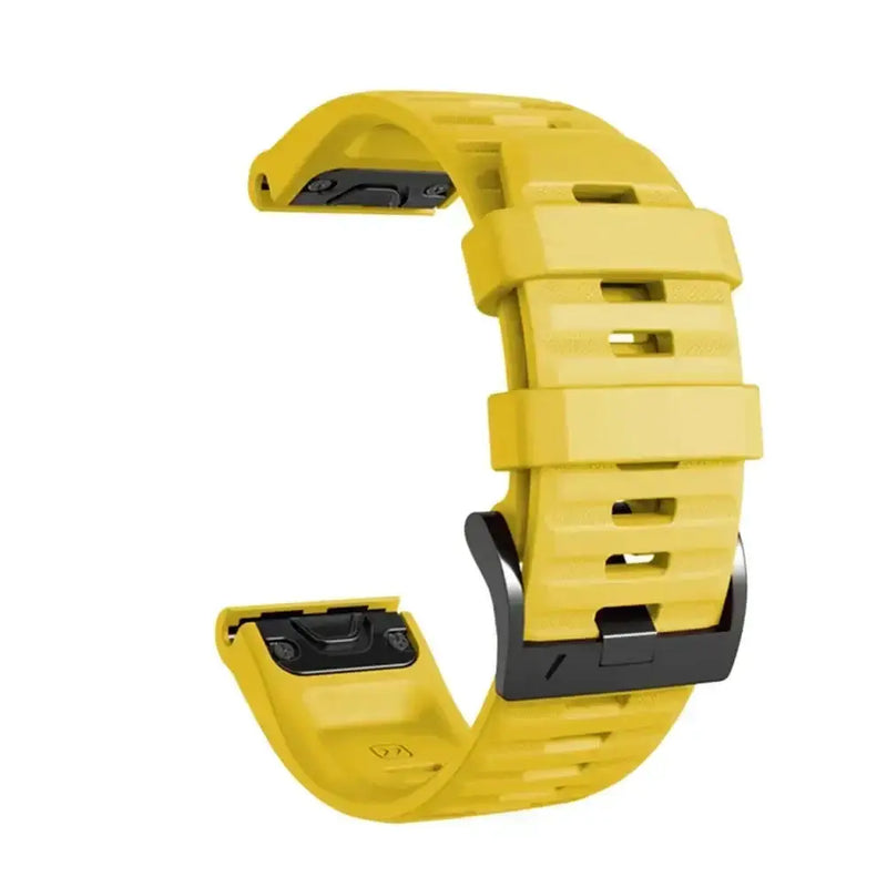 QuickFit Silicone Strap for the Garmin Flagship Models (2 sizes & 46 colours available) by Habicare