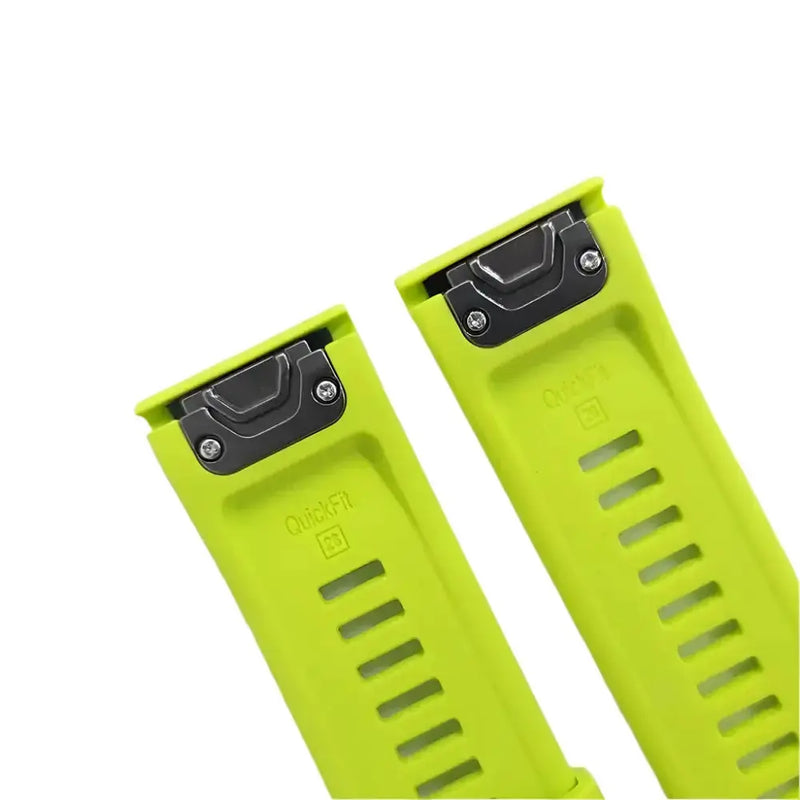 QuickFit Silicone Strap for the Garmin Flagship Models (2 sizes & 46 colours available) by Habicare