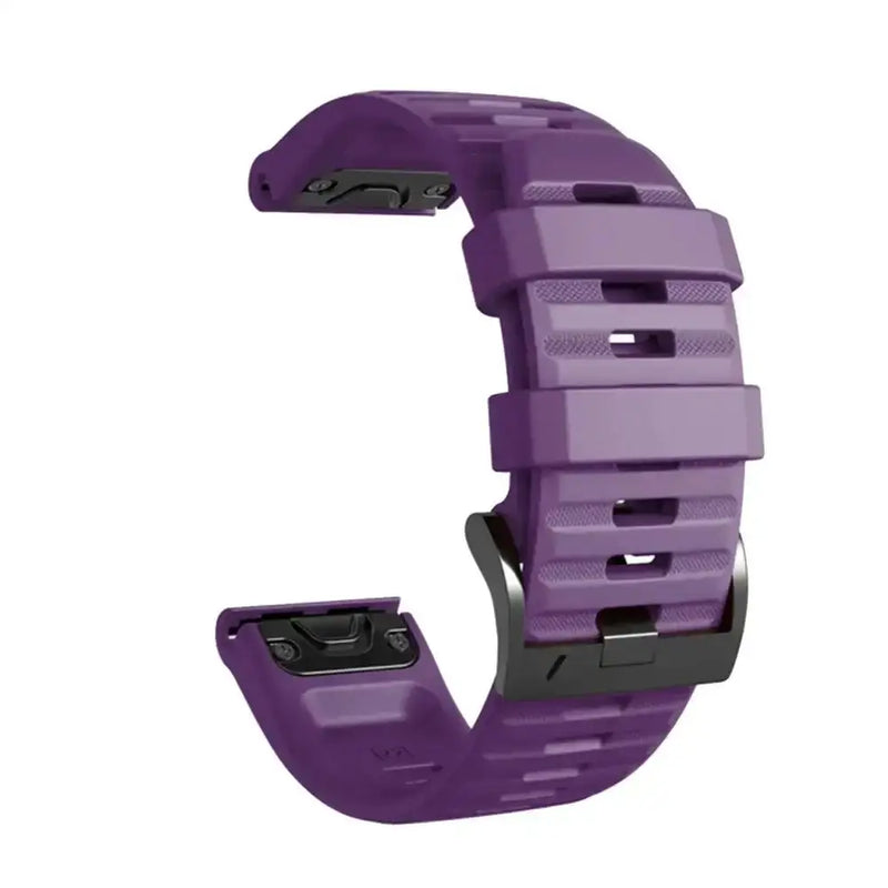 QuickFit Silicone Strap for the Garmin Flagship Models (2 sizes & 46 colours available) by Habicare