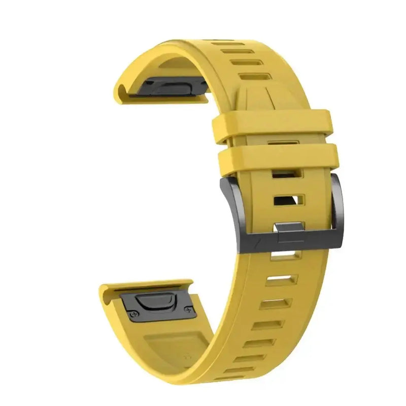 QuickFit Silicone Strap for the Garmin Flagship Models (2 sizes & 46 colours available) by Habicare