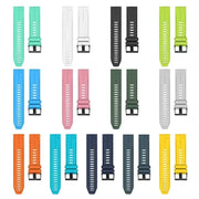QuickFit Silicone Strap for the Garmin Flagship Models (2 sizes & 46 colours available) by Habicare