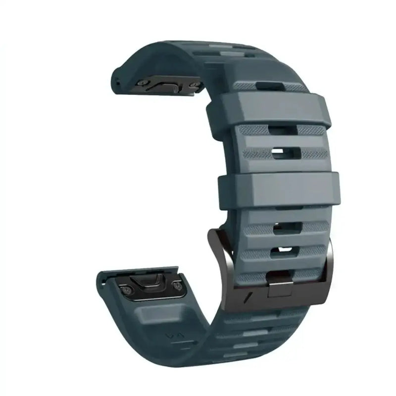 QuickFit Silicone Strap for the Garmin Flagship Models (2 sizes & 46 colours available) by Habicare