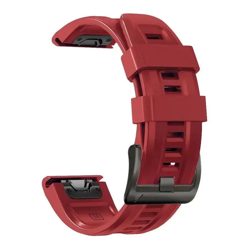 QuickFit Silicone Strap for the Garmin Flagship Models (2 sizes & 46 colours available) by Habicare