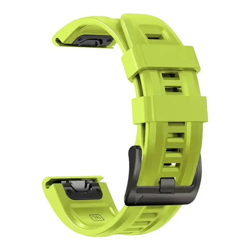 QuickFit Silicone Strap for the Garmin Flagship Models (2 sizes & 46 colours available) by Habicare