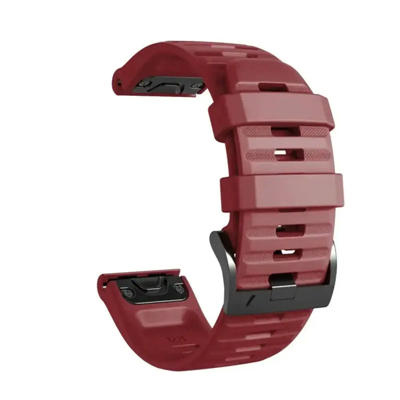 QuickFit Silicone Strap for the Garmin Flagship Models (2 sizes & 46 colours available) by Habicare