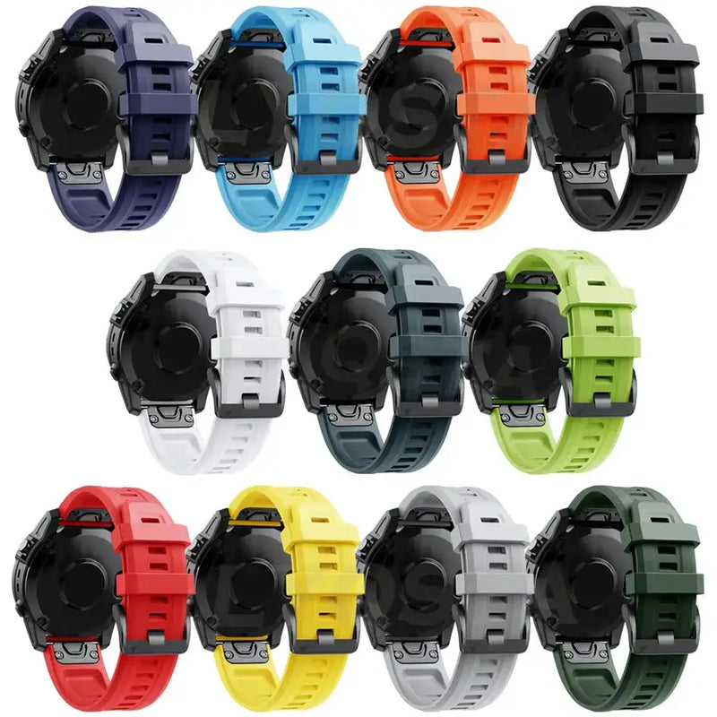 QuickFit Silicone Strap for the Garmin Instinct (available in 12 colours) by Habicare