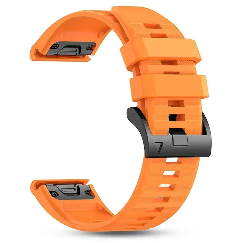 Quickfit Silicone Strap for the Garmin Watch Series (available of various range of models and 46 colours) by Habicare