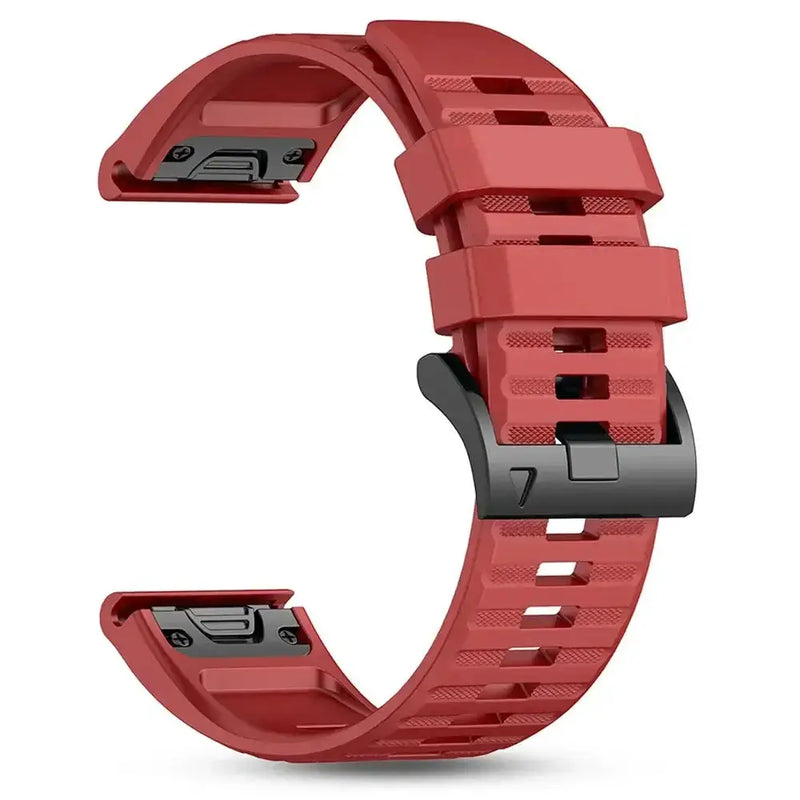 Quickfit Silicone Strap for the Garmin Watch Series (available of various range of models and 46 colours) by Habicare