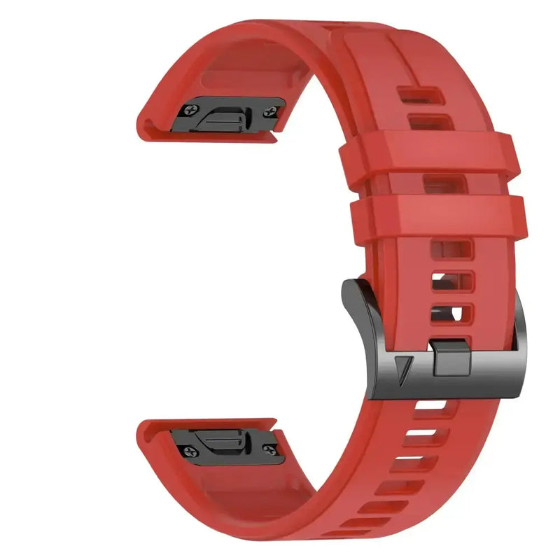 Quickfit Silicone Strap for the Garmin Watch Series (available of various range of models and 46 colours) by Habicare