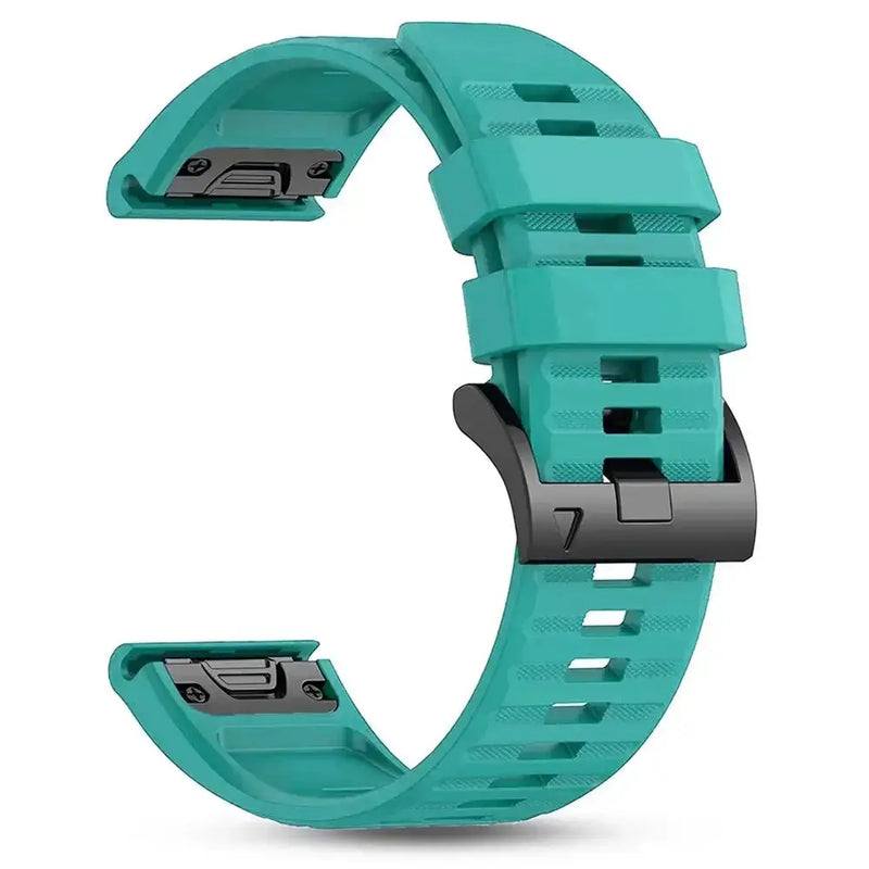 Quickfit Silicone Strap for the Garmin Watch Series (available of various range of models and 46 colours) by Habicare