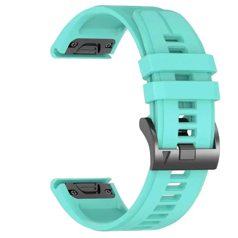 Quickfit Silicone Strap for the Garmin Watch Series (available of various range of models and 46 colours) by Habicare