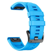 Quickfit Silicone Strap for the Garmin Watch Series (available of various range of models and 46 colours) by Habicare