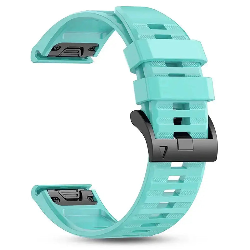 Quickfit Silicone Strap for the Garmin Watch Series (available of various range of models and 46 colours) by Habicare