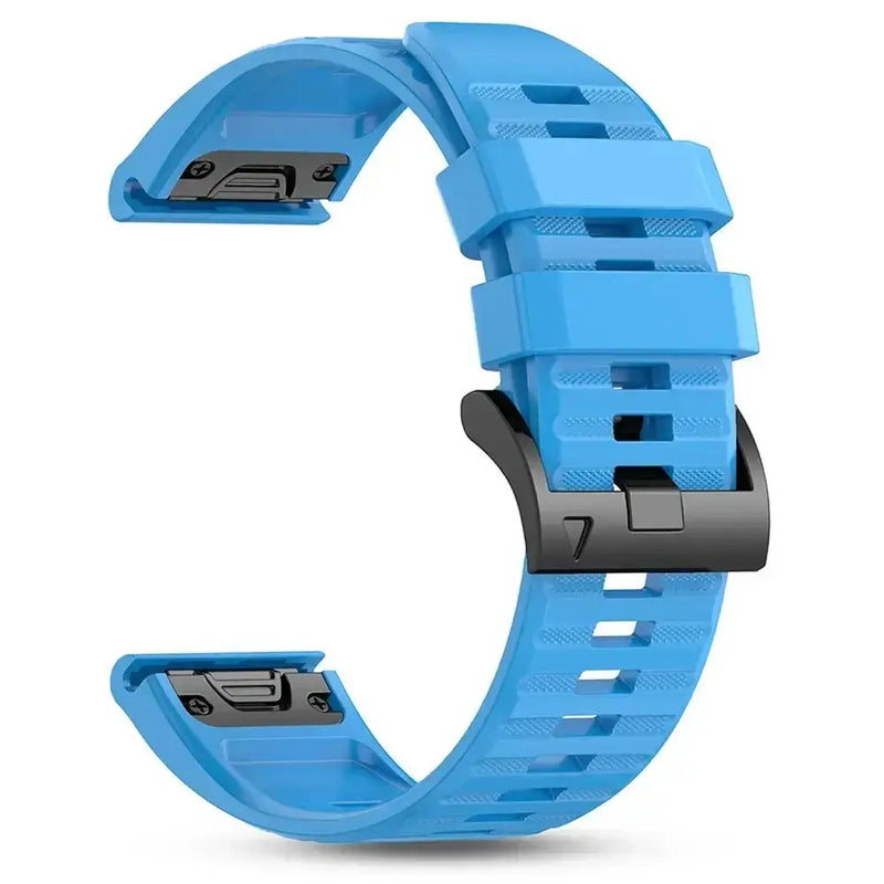 Quickfit Silicone Strap for the Garmin Watch Series (available of various range of models and 46 colours) by Habicare