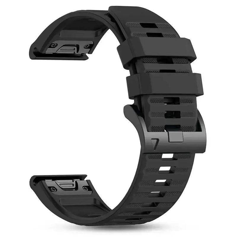 Quickfit Silicone Strap for the Garmin Watch Series (available of various range of models and 46 colours) by Habicare