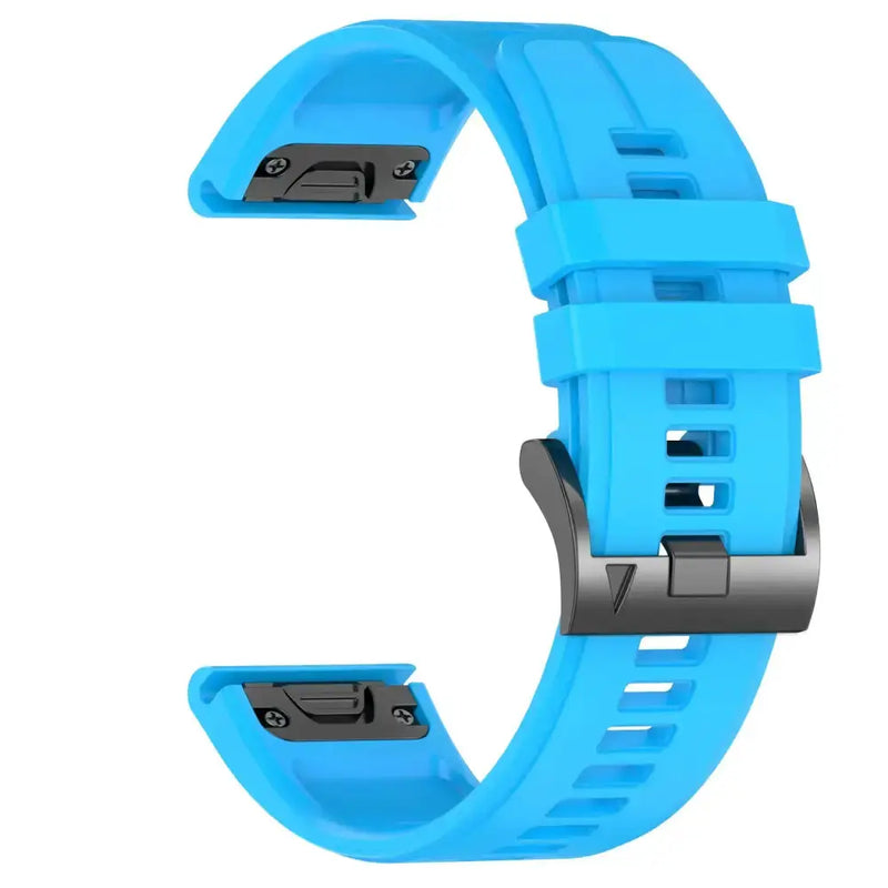 Quickfit Silicone Strap for the Garmin Watch Series (available of various range of models and 46 colours) by Habicare