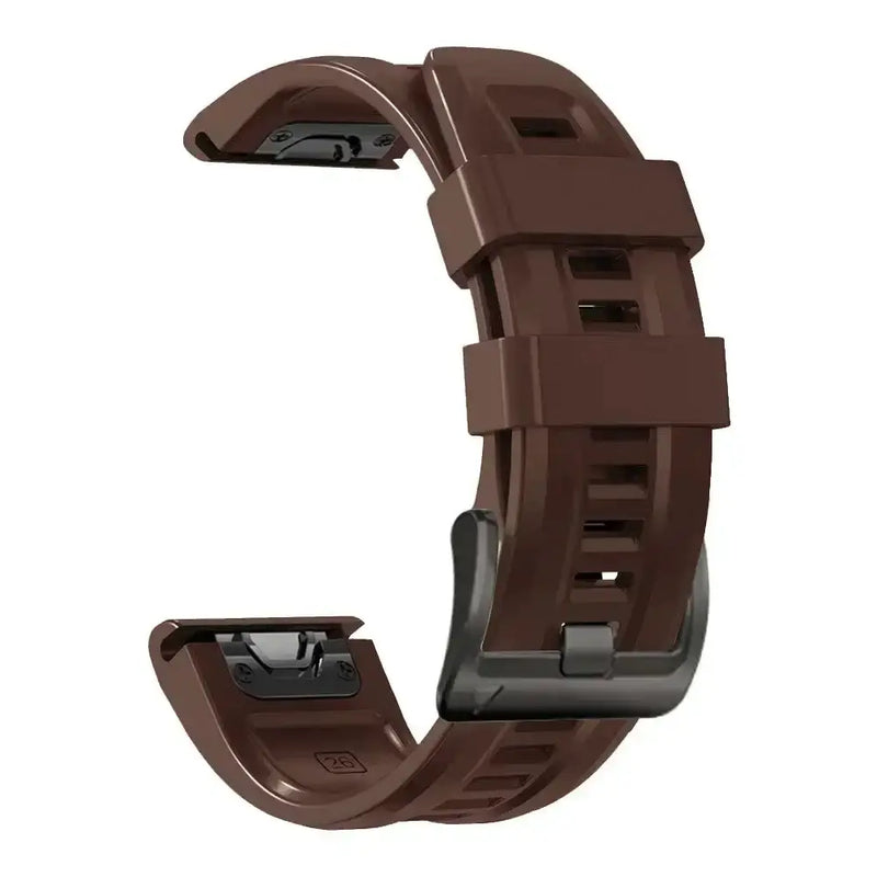 Quickfit Silicone Strap for the Garmin Watch Series (available of various range of models and 46 colours) by Habicare