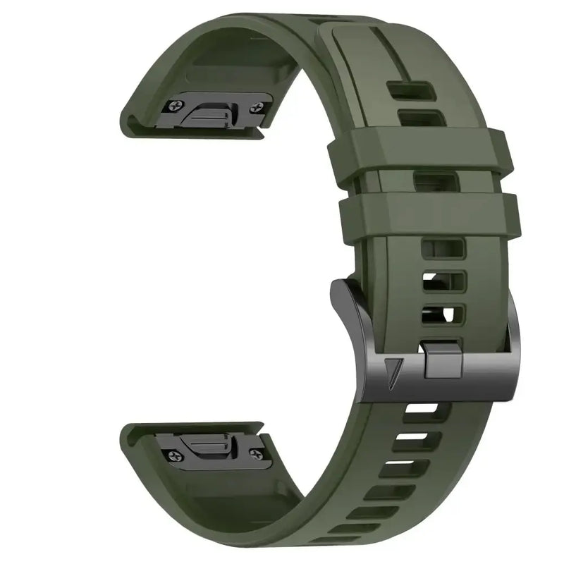 Quickfit Silicone Strap for the Garmin Watch Series (available of various range of models and 46 colours) by Habicare