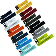 Quickfit Silicone Strap for the Garmin Watch Series (available of various range of models and 46 colours) by Habicare