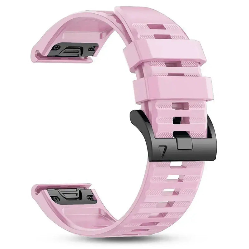 Quickfit Silicone Strap for the Garmin Watch Series (available of various range of models and 46 colours) by Habicare