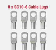 40A MIDI FUSE KIT 4 ANS Holder 7 x 40 AMP Fuses to suit Redarc BCDC Dual Battery by salelink.co.nz