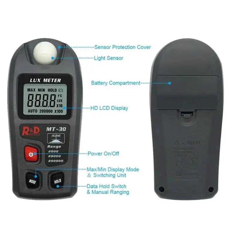 Digital Lux Meter - MT30 by 9eight5