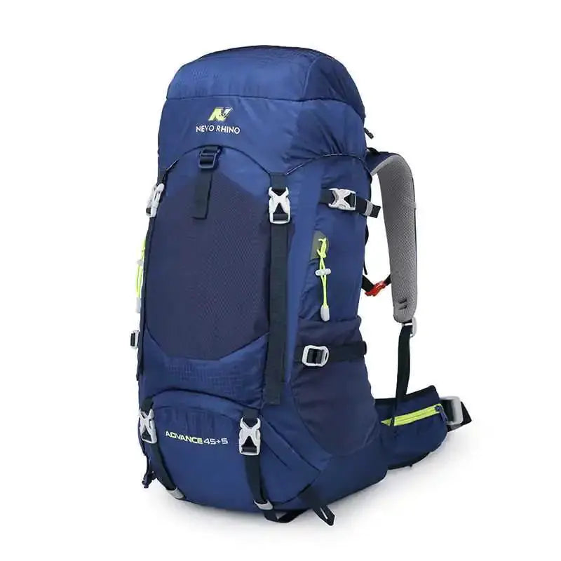 Professional Mountaineering Backpack - 50L Large Capacity Hiking Pack with Rain Cover | Outdoor Adventure Gear by Mead's Supply & Equipment Outfitters limited