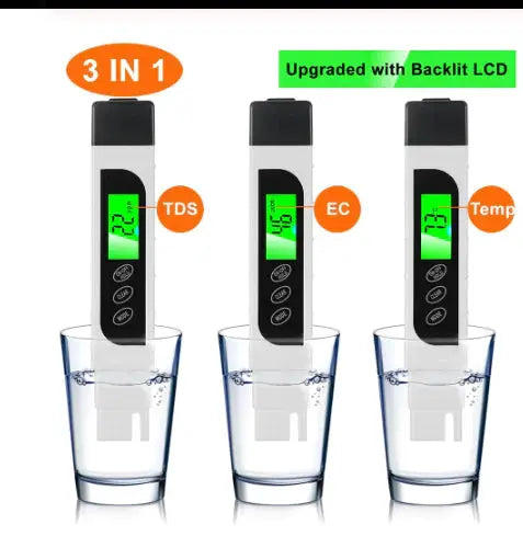 EC Water Quality Testing Pen - Digital Water Tester for Outdoor & Aquarium Use by Mead's Supply & Equipment Outfitters limited