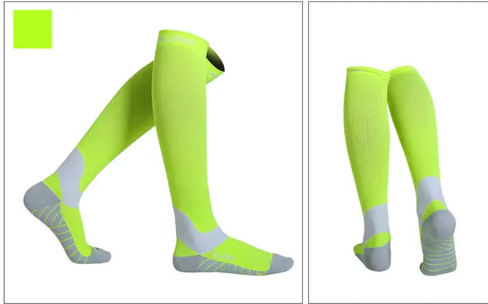 Compression Socks for Cycling, Running, and Sports - Nylon Athletic Support for Marathon by Mead's Supply & Equipment Outfitters limited
