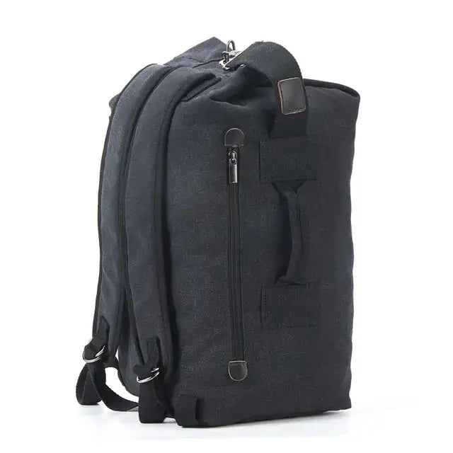 Waterproof Canvas Hiking Backpack - High Capacity Travel Pack in 2 Sizes | Outdoor Adventure Rucksack by Mead's Supply & Equipment Outfitters limited