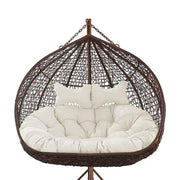 Cushion Pad Seat Set High Quality For Double Hanging Basket Chair by dealonline.co.nz